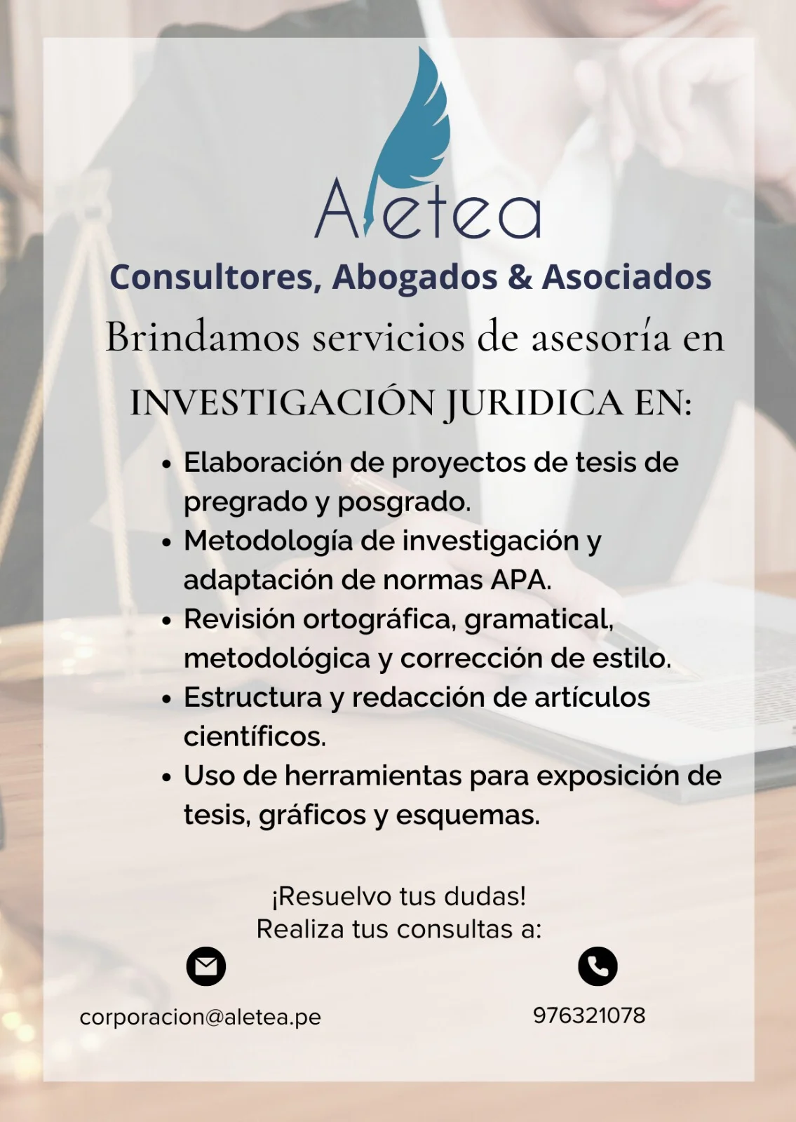 Aletea - Investigación Jurídica en Cajamarca